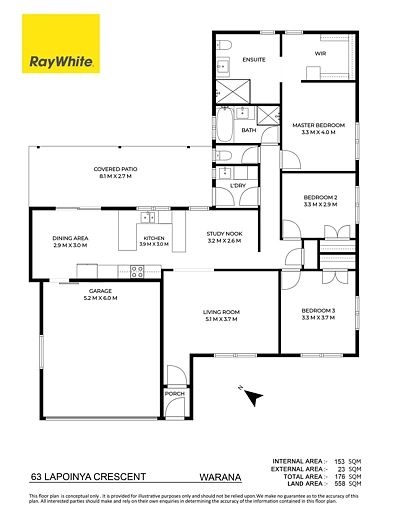 63 Lapoinya Crescent, Warana, QLD 4575, 3 slaapkamers, 2 badkamers, House