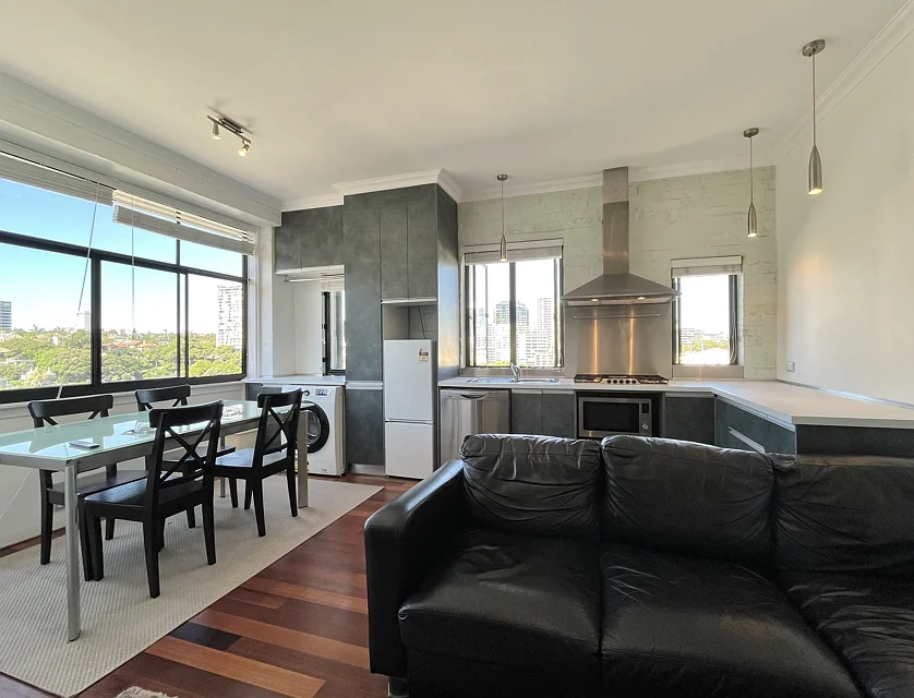 30/29 East Crescent Street, Mcmahons Point, Lower North Shore, 1 રૂમ, 1 બાથરૂમ, Apartment