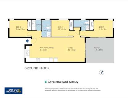 32 Paretao Street, Massey, Waitakere City, Auckland, 3房, 2浴, 独立屋