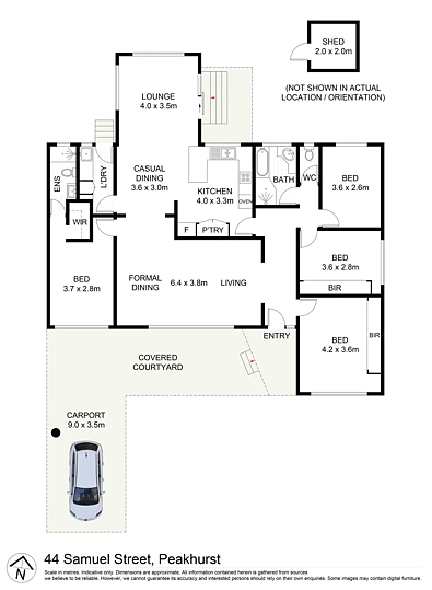 44 Samuel Street, Peakhurst, NSW 2210, 4 slaapkamers, 2 badkamers, House