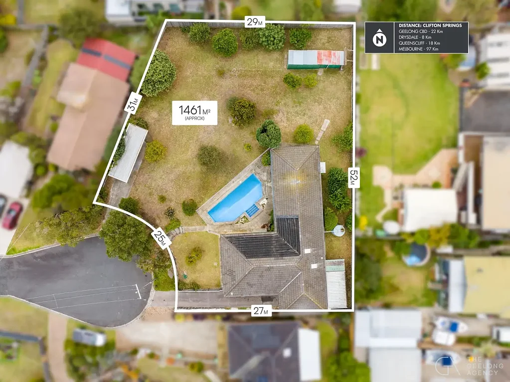 Clifton Springs 2ਬੈੱਡਰੂਮ Land Ho! 1,461sqm of Possibility Awaits on Two Titles.