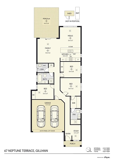 67 Neptune Terrace, Gillman, SA 5013, 3 રૂમ, 2 બાથરૂમ, House