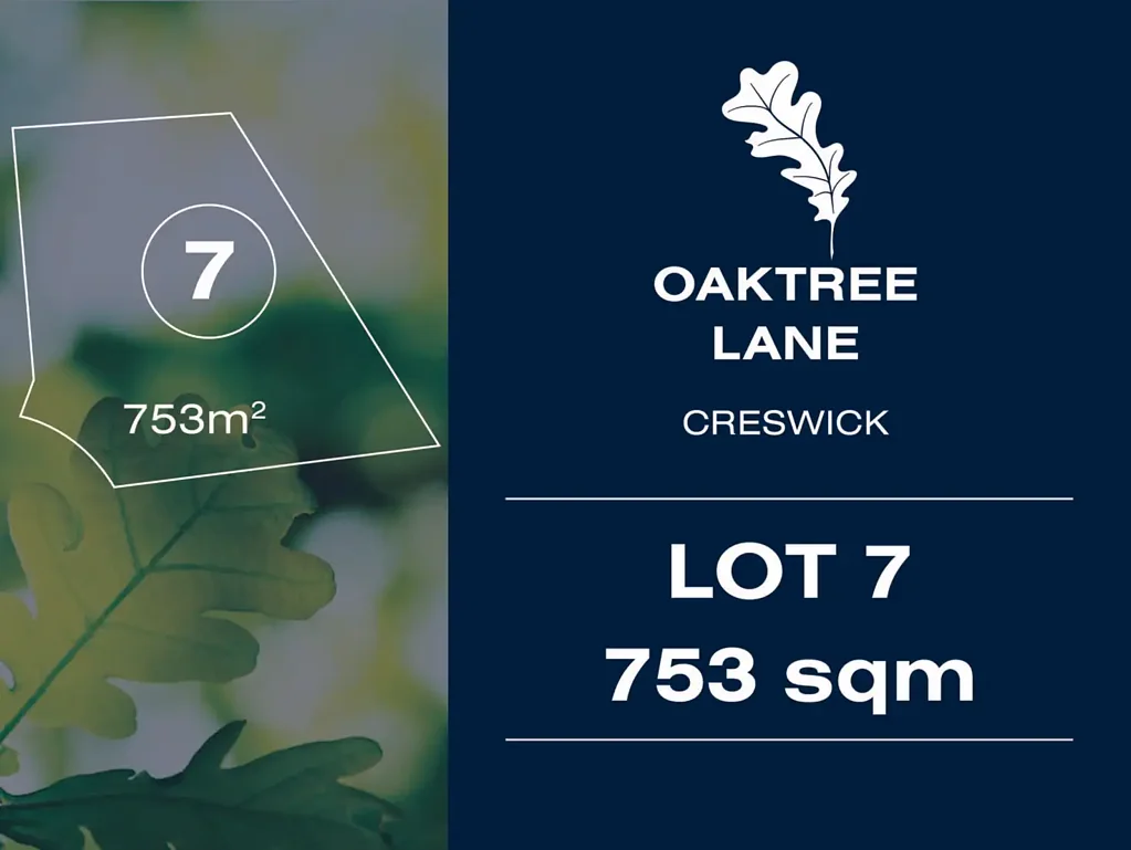 LOT LOT/7 Oaktree Lane, Creswick, VIC 3363