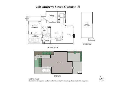 3 St Andrews Street, Queenscliff, VIC 3225, 3 slaapkamers, 2 badkamers, House