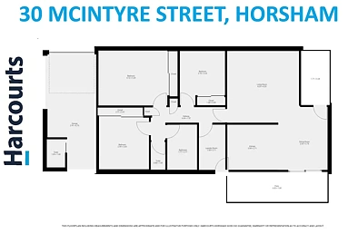 फ्लोर प्लान - 30 McIntyre Street, Horsham, VIC 3400