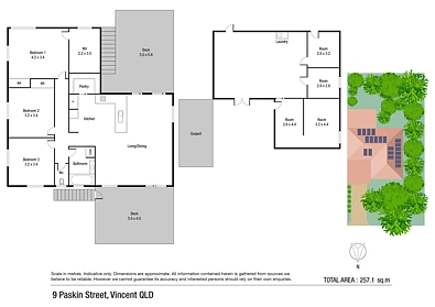 9 Paskin Street, Vincent, QLD 4814, 3 Bedrooms, 1 Bathrooms, House