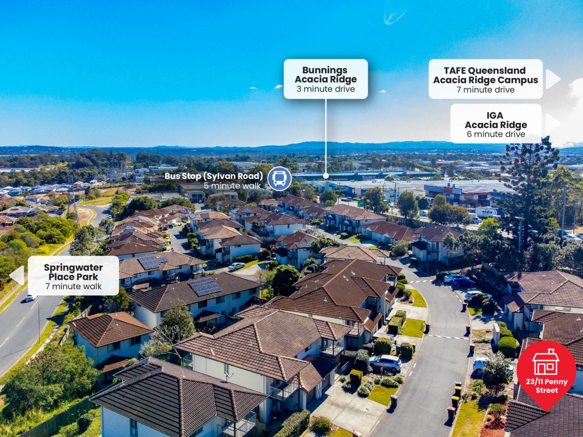 RANGEVIEW PARK UNIT 1 11 PENNY ST, ALGESTER QLD 4115, 0房, 0浴, Townhouse