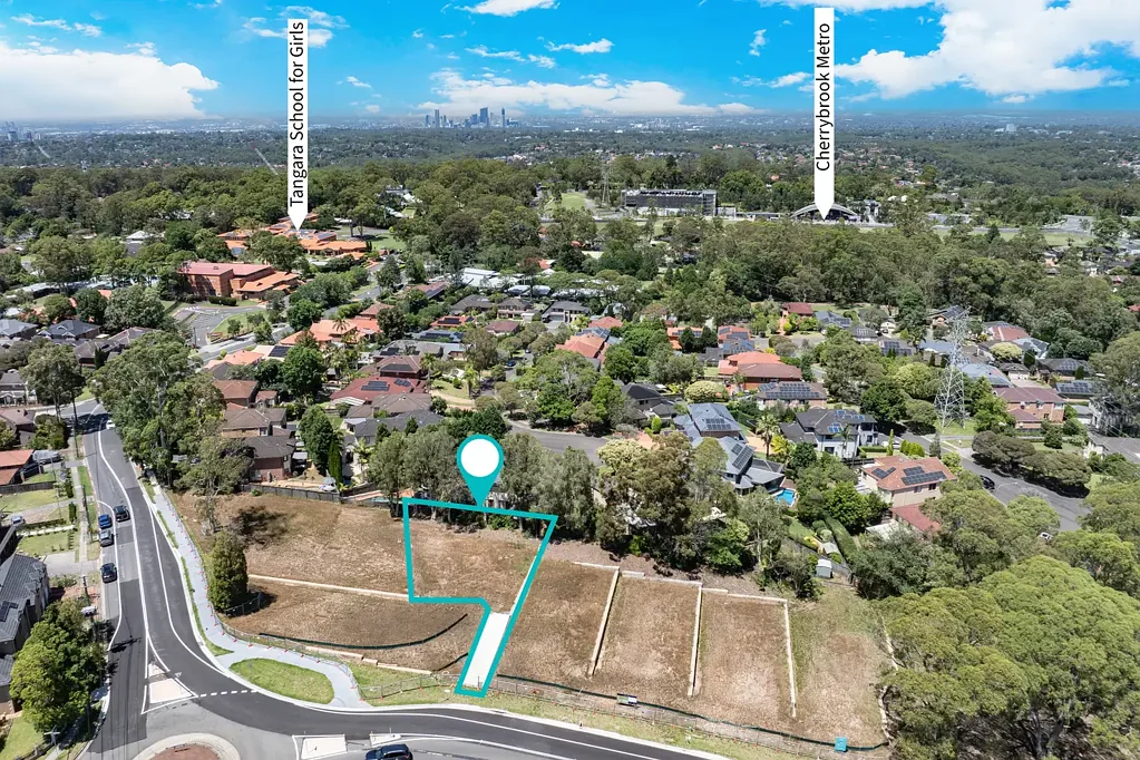Cherrybrook Build your dream home, Zoned for CTHS & walk to Metro