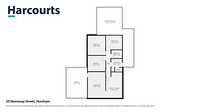 10 Hennessy Street, Horsham, VIC 3400, 3 Bedrooms, 1 Bathrooms, House