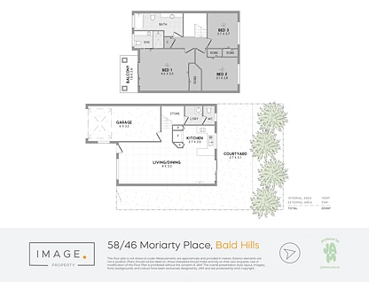 58/46 Moriarty Place, Bald Hills, Brisbane - Northern Region , 3 침실, 2 욕실, Townhouse
