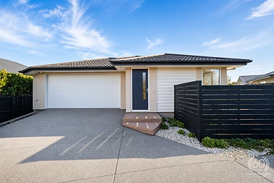 Halswell 3chambre Price Reduced! Post EQ Build, Private & Easy-Care