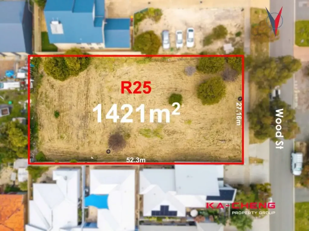 Fremantle Huge 1421m² R25 Land – A Rare and Prime Fremantle Opportunity Awaits!