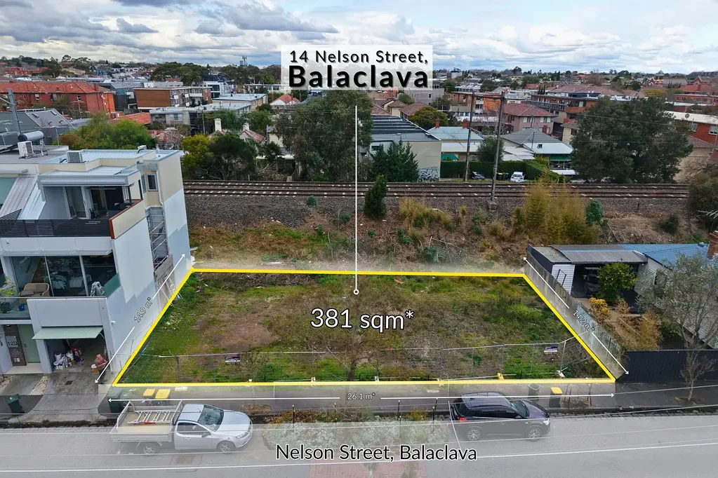 Balaclava Balaclava黄金地段 381㎡开发用地 RGZ高密度潜力 规划已批六套别墅 周边生活便利 Prime Inner-City Development Site in Balaclava