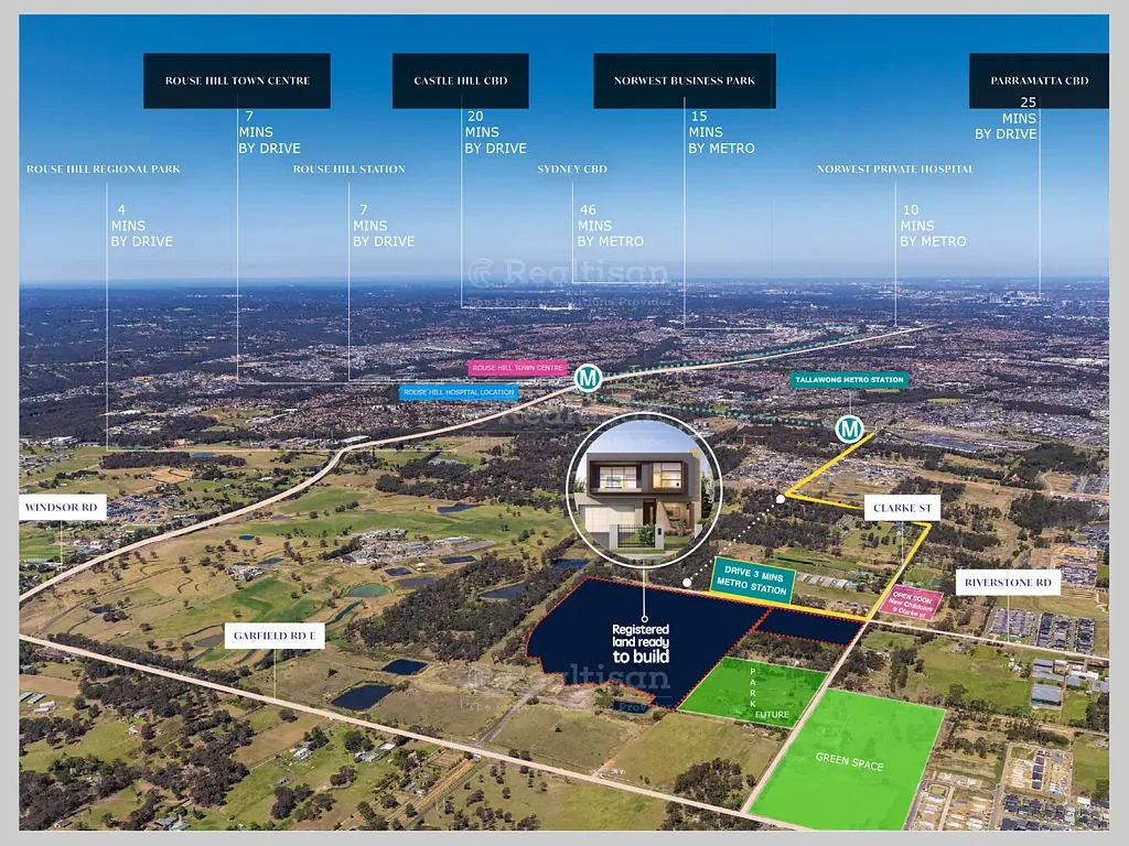 Rouse Hill 5कमरा North-Facing 14m Frontage | Premium Double-Storey House & Land Package in Highlands, Rouse Hill 2155