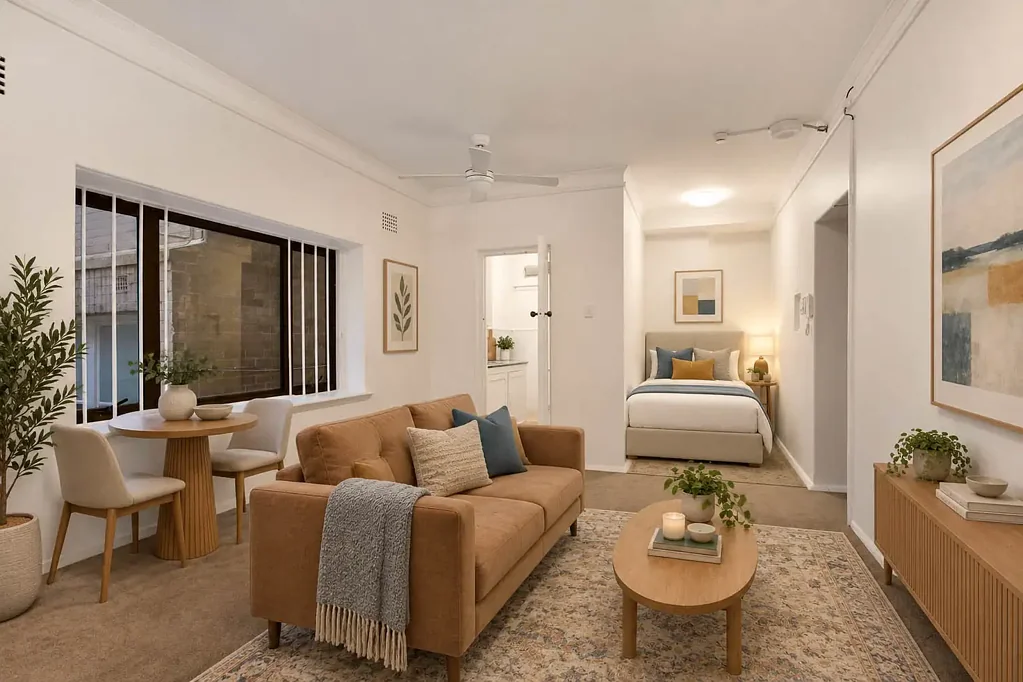 Freshly Updated Bathroom & Convenient Potts Point Living