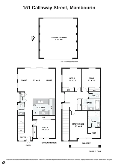 151 Callaway Street, Mambourin, VIC 3024, 4 slaapkamers, 2 badkamers, Townhouse