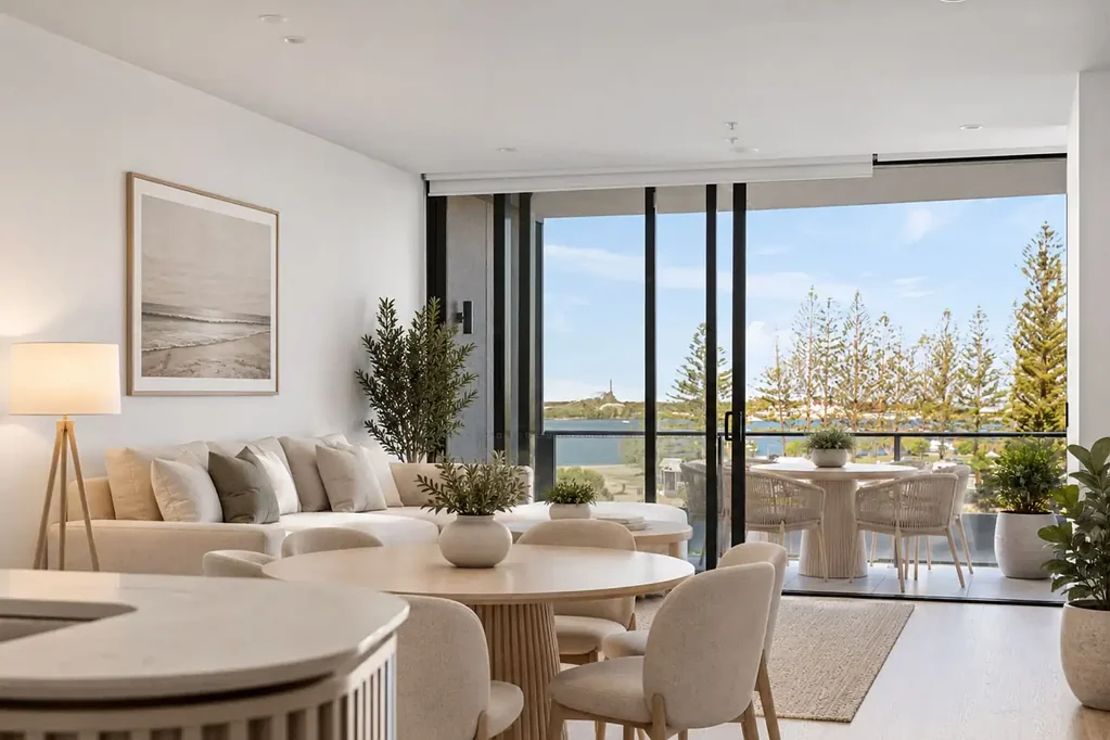 Labrador 2બેડરૂમ YOUR WATER-FACING LIFESTYLE AWAITS | EVE RESIDENCES ON THE BROADWATER