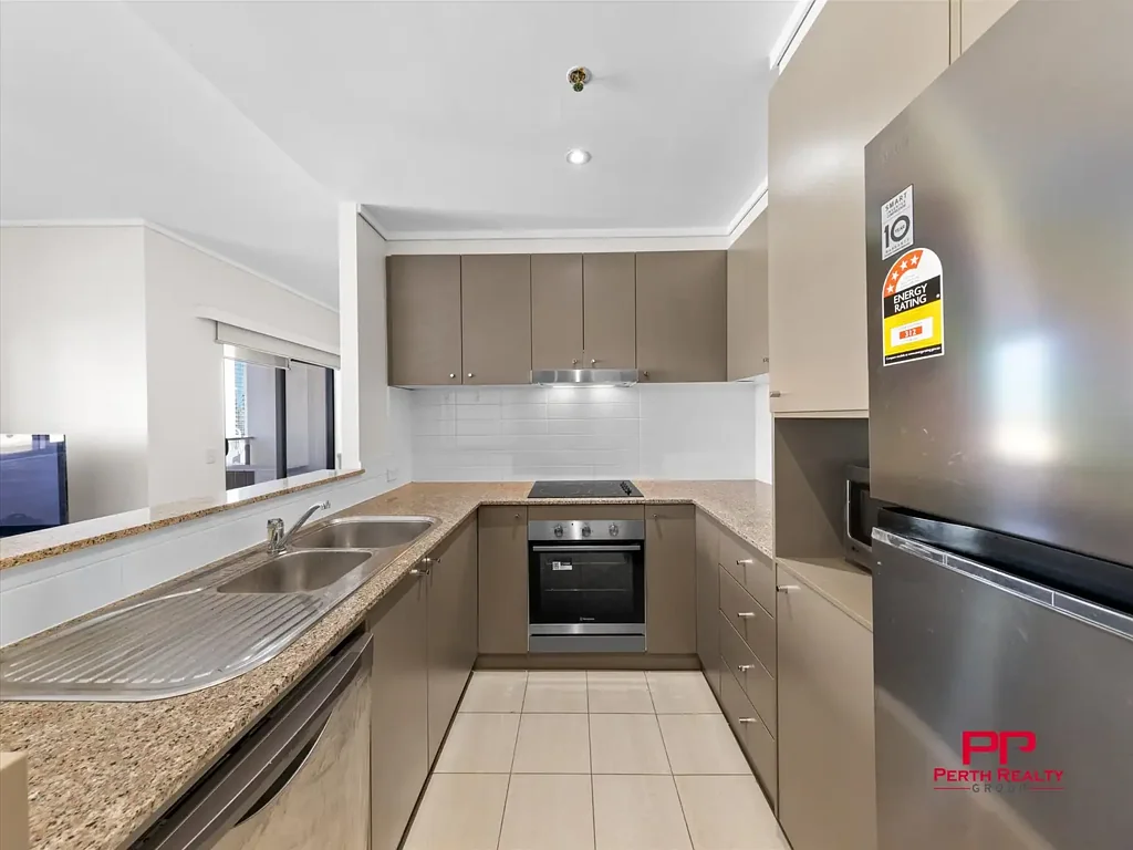 Perth 1房  1-Bedroom CBD Apartment with Secure Parking, Motorbike Bay & Storage | Prime Barrack Street Location