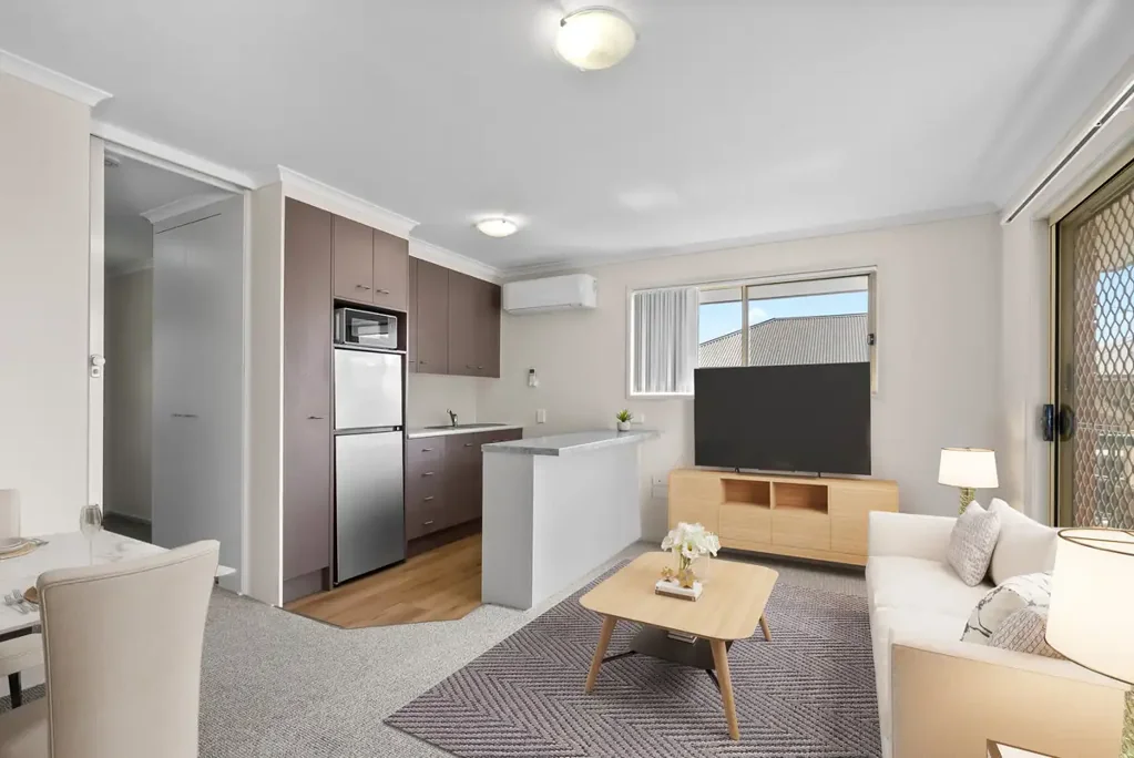 Chermside 1कमरा Great Condition in Well Kept Complex