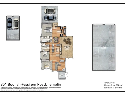 351 Boonah Fassifern Road, Templin, QLD 4310, 3房, 1浴, 独立屋