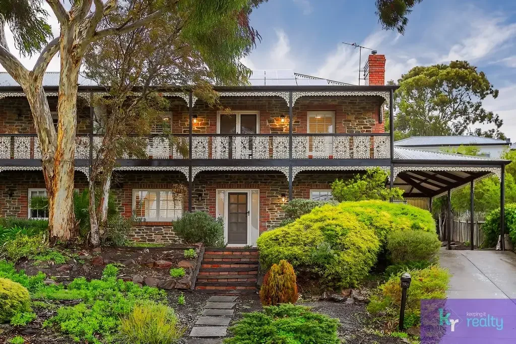 Charming Bluestone Terrace: Elegant Living with Modern Comforts and Scenic Views
