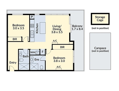 202/1-5 Neil Court, Blackburn South, Inner East Melbourne, 2 Kuwarto, 2 Banyo, Apartment