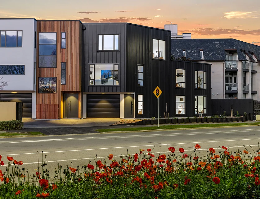1/11 Carlton Mill Road, Merivale, Christchurch, 3 ਕਮਰੇ, 2 ਬਾਥਰੂਮ, Townhouse