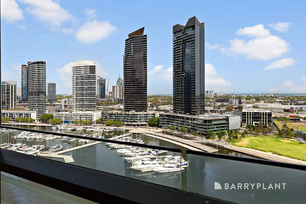 Docklands 1침실 Waterfront Elegance with Panoramic Water Views and Versatile Second Room