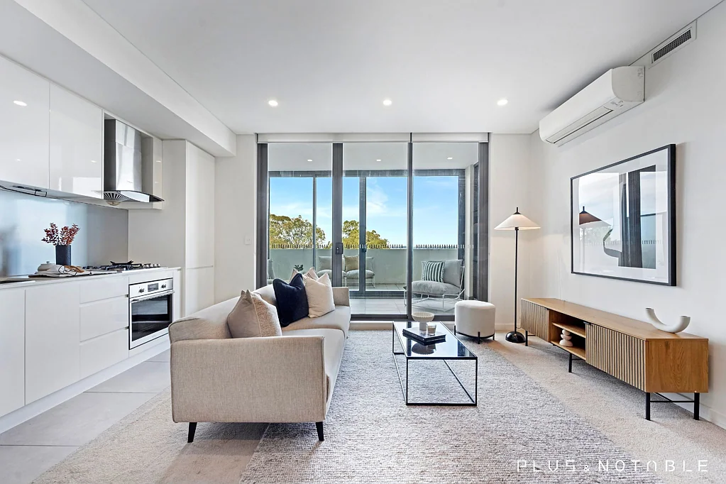 Hurstville Spacious 95sqm One-Bedroom with Winter Garden in Prime Location