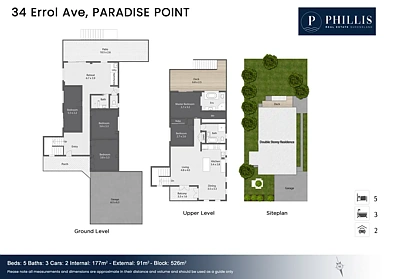 34 Errol Avenue, Paradise Point, QLD 4216, 5 slaapkamers, 3 badkamers, House