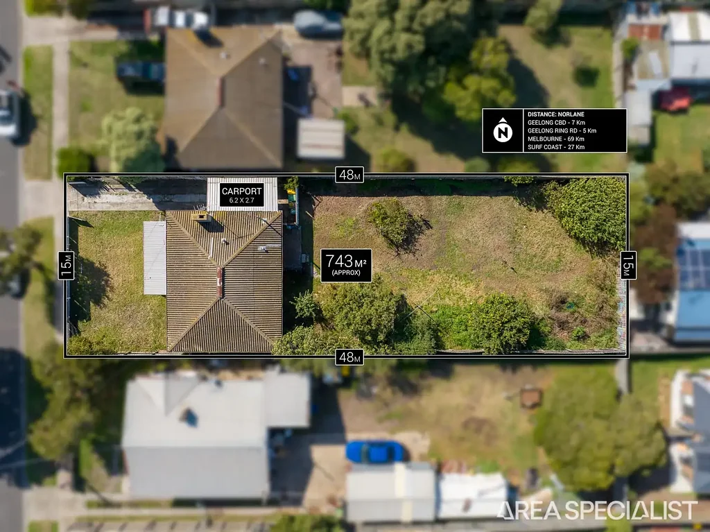 Norlane 2 Slaapkamer Massive 743m² Block – Invest, Develop or Nest