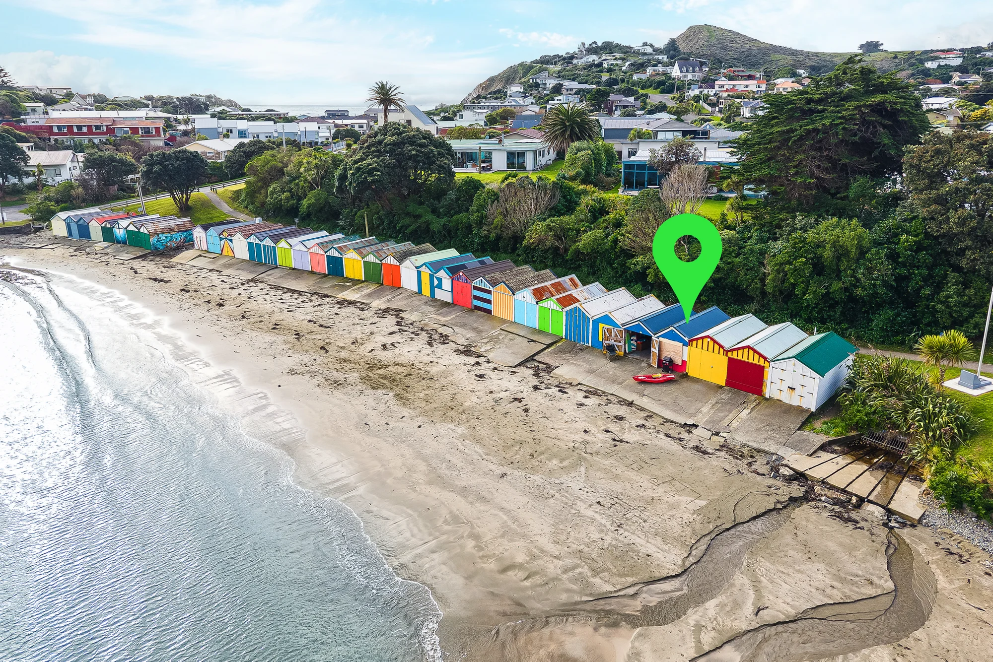 Titahi Bay 1 Slaapkamer DOUBLE THE FUN WITH TWO BEACHFRONT BOATSHEDS