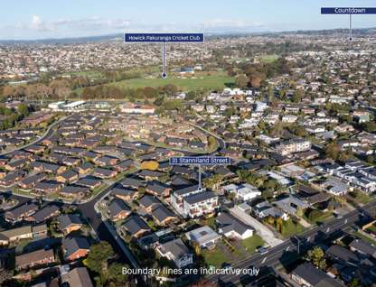 Lot 2, 31 Stanniland Street, Sunnyhills, Manukau City, Auckland, 3部屋, 2バスルーム, Townhouse