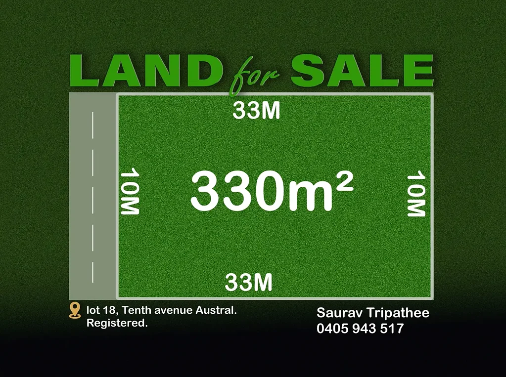 Austral Build Your Dream Home Now – Registered Land