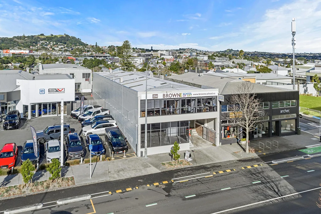 Grey Lynn Great North Road blank canvas