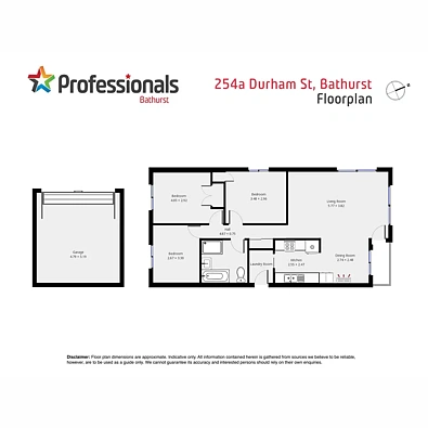254A Durham Street, West Bathurst, NSW 2795, 3 slaapkamers, 1 badkamers, House