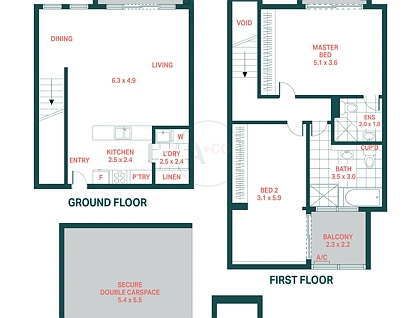 14/15-19 Daphne Street, Botany, Eastern Suburbs, 2 침실, 2 욕실, Apartment