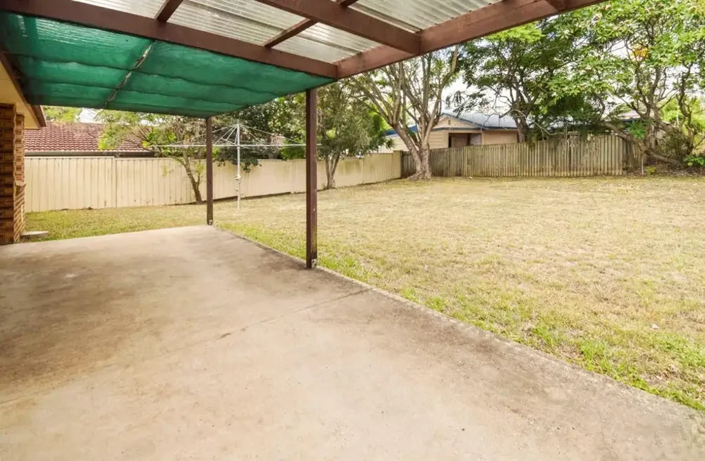 Lovely Yard With Covered Entertaining Area