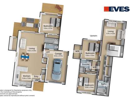 1/40A Exeter Street, Glenview, Hamilton City, Waikato, 3房, 2浴, 城市屋