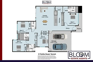 3 Fieldia Road, Tarneit, VIC 3029, 4 slaapkamers, 2 badkamers, House