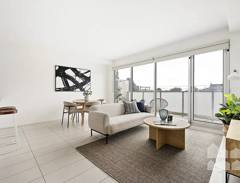 102/9 Woods Street, Yarraville, Western Melbourne, 2 ห้องนอน, 1 ห้องน้ำ, Apartment
