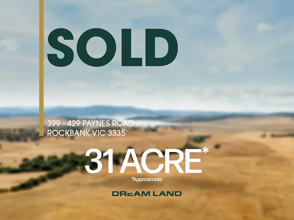 Rockbank 墨尔本西部增长走廊 地块战略位置 靠近未来社区设施 规划休闲保护区 政府学校近便 Western Freeway便捷 Rockbank火车站近邻 周边成熟生活配套 强劲住宅基础设施增长 长期投资开发潜力 Prime Growth Corridor Opportunity in the Heart of Rockbank