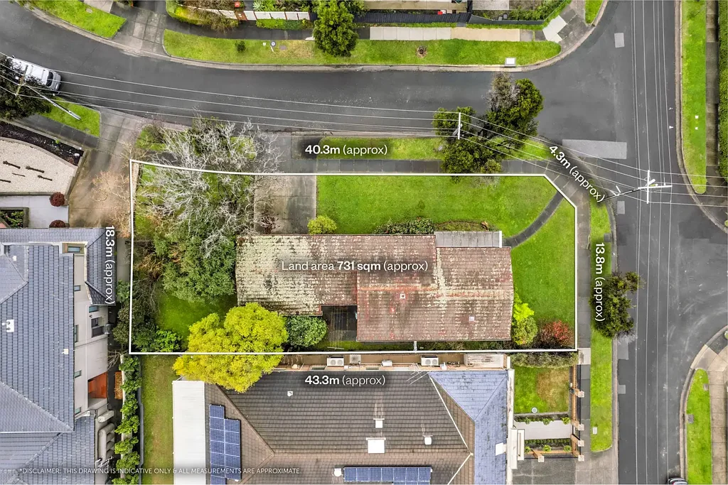 Mount Waverley 3Kwarto Corner Land with Cutting Edge Scope - 731sqm Approx.