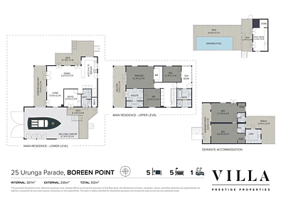25 Urunga Parade, Boreen Point, QLD 4565, 5 slaapkamers, 5 badkamers, House