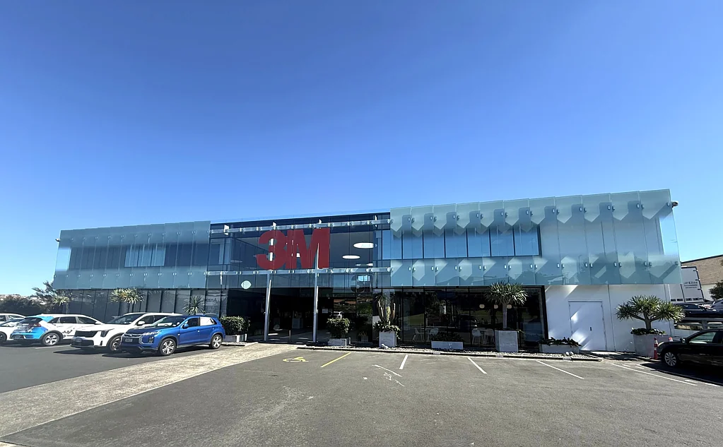 Albany Corporate office with scale, profile and parking