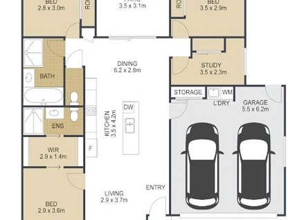 1/22 Caraway Crescent, Banksia Beach, Moreton Bay Region, 3 ห้องนอน, 2 ห้องน้ำ, Apartment