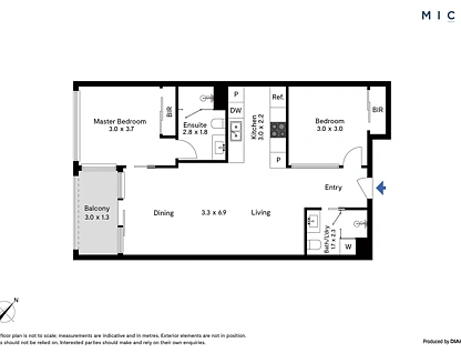 1007/618 Lonsdale Street, Melbourne, VIC 3000, 2 ਕਮਰੇ, 2 ਬਾਥਰੂਮ, Apartment