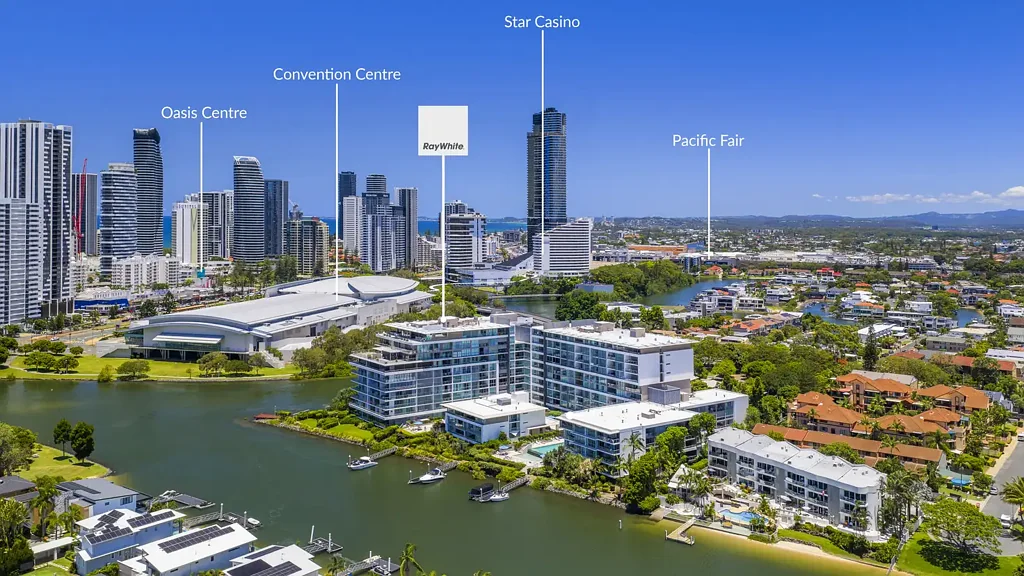Broadbeach Waters 2غرفة نوم Where Peace, Privacy & Practical Living Come Together