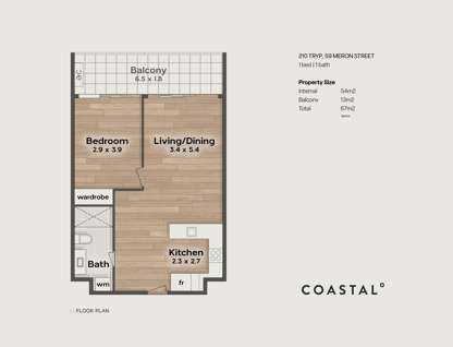 210/59 Meron Street, Southport, QLD 4215, 1 Bedrooms, 1 Bathrooms, Apartment