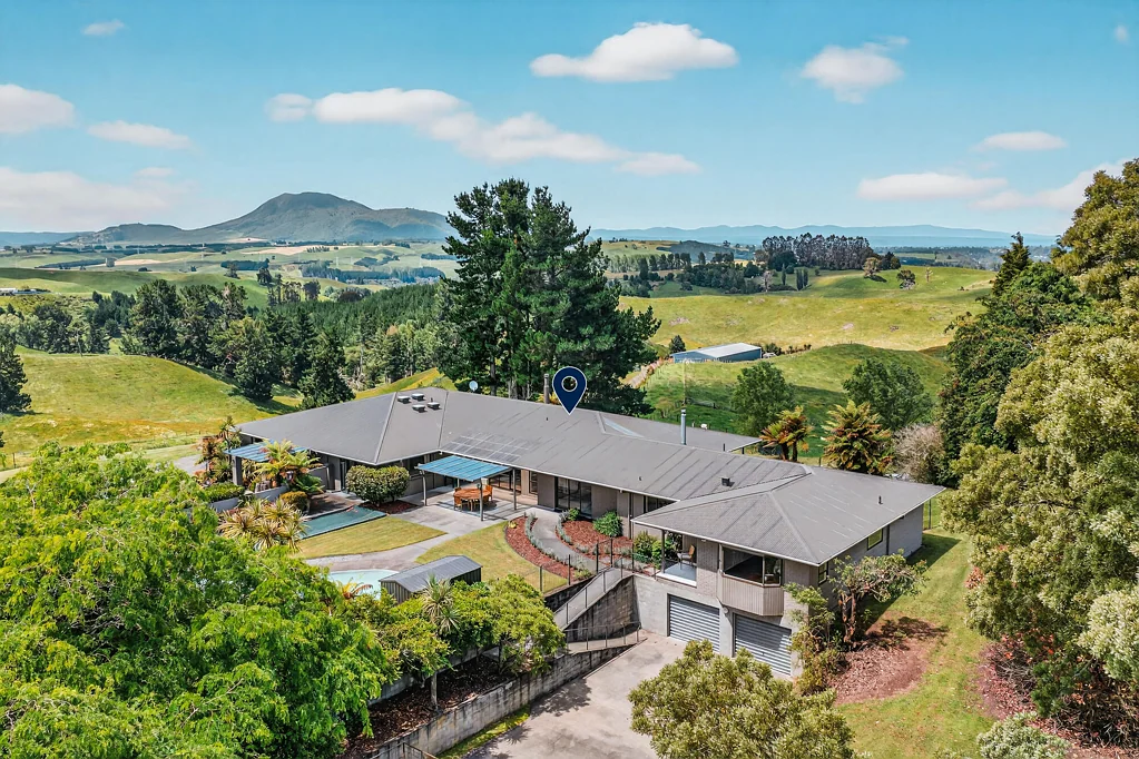 Wairakei and Surrounds 5房  A rare country estate with views and privacy